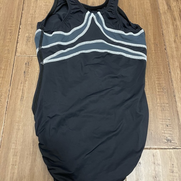 Black adult extra small GK leotard - Picture 2 of 3